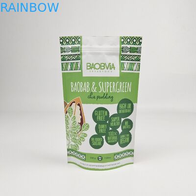 カスタム 食品 包装 Ziplock シーリング ポケット マット スタンドアップ ポケット シーパー バッグ コーヒー 乳酪 ミルク パウダー クッキー 砂糖