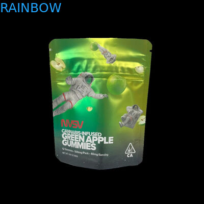 3.5グラム プラスチック袋 包装 カスタムラベル プリントされたCBDクッキー