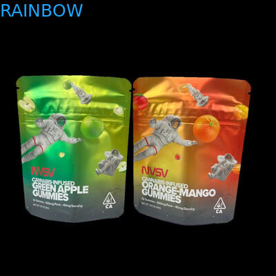 3.5グラム プラスチック袋 包装 カスタムラベル プリントされたCBDクッキー