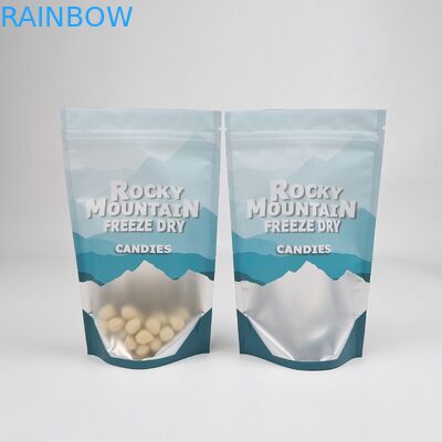 カスタム印刷熱シール 250g 500g キャンディ ドイパック 臭いがなく スタンドアップポーチ プラスチックパッケージ ミラー シープロック袋