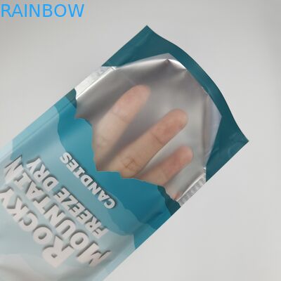 カスタム印刷熱シール 250g 500g キャンディ ドイパック 臭いがなく スタンドアップポーチ プラスチックパッケージ ミラー シープロック袋