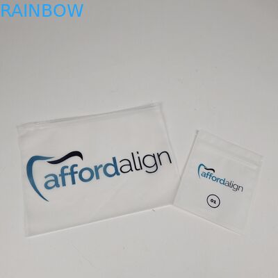 卸売 リサイクル可能な 3 面密封されたマイラーパッケージ 歯のケアのための歯のアライナー
