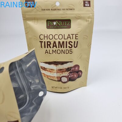 カスタマイズされたマット表面デジタル印刷 プラスチックジップロック 再閉可能 プラスチック食品シール 包装袋