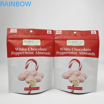 凍ったプラスチックジッパーバッグ 匂いがしない 湿気のない 低MOQ印刷 デジタル印刷 スタンドアップポケット