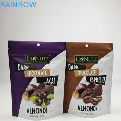 カスタマイズされたロゴ デジタルプリント プラスチックジップロック フラットバッグ キャンディバッグのためのアルミホイルバッグ