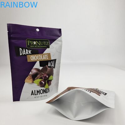 カスタマイズされたロゴ デジタルプリント プラスチックジップロック フラットバッグ キャンディバッグのためのアルミホイルバッグ