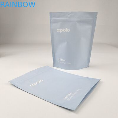 環境に優しい スタンドアップ ポケット 食品グレード  Zip ロック 熱密封 プリント 生物分解性 カスタム 食品 クラフト 紙袋