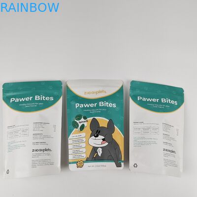 マット・フィニッシュ 熱密封 食品グレード オーダーメイド ロゴ デジタル印刷 アルミホイル スタンドアップ 梱包袋