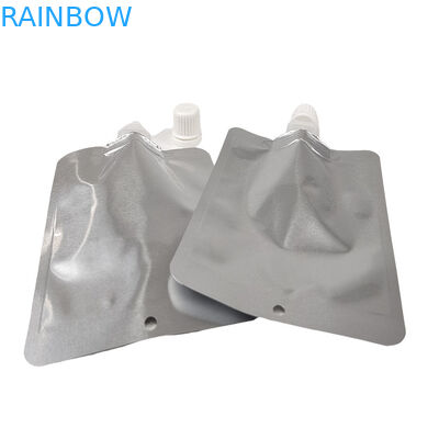 カスタマイズされたプリントされたプラスチック スタンドアップスプウートポケット ジュース デジタルプリント アルミホイール 臭いを防ぐ袋 ロゴ付き