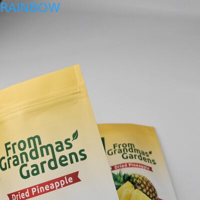 エコフレンドリー カスタムデジタル印刷 スタンドアップバッグ 涙ノッチ ドライフルーツ カシューナッツ プラスチック袋包装