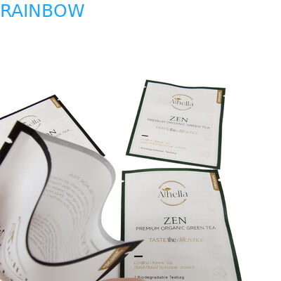 お茶 コーヒー 粉末 生物分解 カーフ紙 紙袋 ゴム