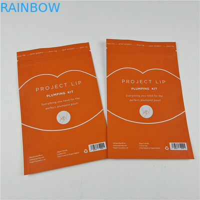 工場卸売 食品包装 材料 包装 マット アルミホイル スタンドアップ ポケット シープロック ドイパック バッグ