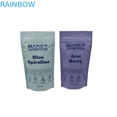 デジタルプリント マイラー ポケット 臭いがなく コーヒー プーダー 梱包 スタンドアップ ジップロック バッグ アルミホイル付き