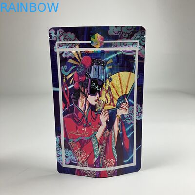 デジタルプリント マイラーバッグ マット VMPET 臭いを防げるジッパーバッグ CMYK パントーン 250g バッグ