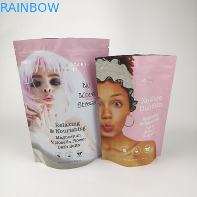 工場 切断 印刷 プラスチック スタンドアップ バッグ ロゴ プリント 付き 再 閉める プラスチック 袋