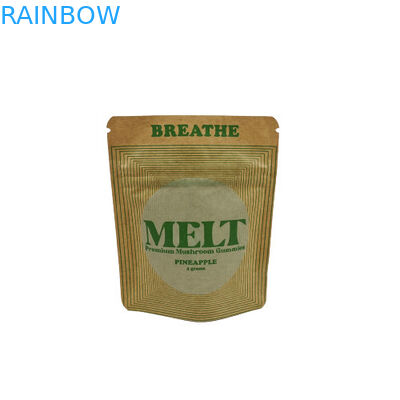 オーダーメイド スタンドアップ バッグ エコフレンドリー 生物分解性 包装 クラフト 化粧品 スタンドアップ バッグ