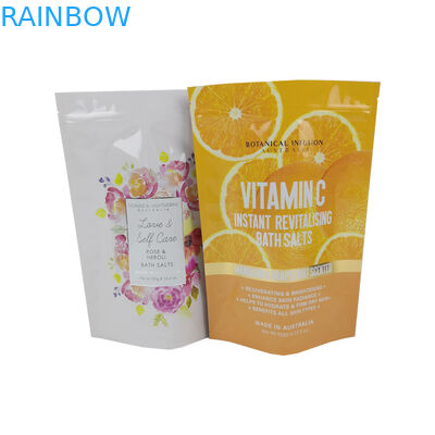 オーダーメイド 再開可能 臭いを防げる 紙袋 パウダー用 ゴミ菓子用 ロゴ付き