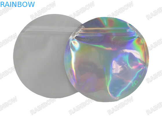 カスタム印刷 3.5g ユニークな特別 不規則形 切断されたマイラー袋