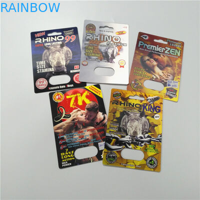 0.1mm 厚さの量別バスターカードパッケージ