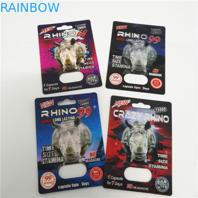 ブリスターカード 包装 覆い紙素材のプラスチックカバーパック