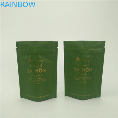 最高品質の再閉可能ラミネートアルミニウムホイル マイラーサケット 浴塩包装袋