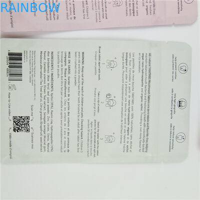 新しいデザイン カスタマイズされたサイズと色 可用 フラットポケット 食品包装のための包装