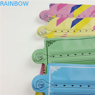 カスタマイズされたロゴ マット仕上げ 熱密封 食品包装材料 アルミホイル スナックバッグ 包装