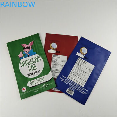 メーカー カスタマイズされたサイズ 収納 スナックバッグ 梱包 マット アルミニウムホイール スタンドアップ ポケット シープロック 梱包バッグ