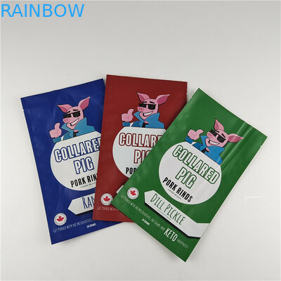 メーカー カスタマイズされたサイズ 収納 スナックバッグ 梱包 マット アルミニウムホイール スタンドアップ ポケット シープロック 梱包バッグ