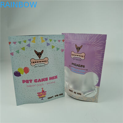 最高品質のカスタムロゴ プリント 滑らかな収納 梱包 ペットフードのためのプラスチック製紙袋