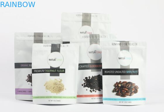 カスタマイズされた三面シール袋 茶袋 包装は光り輝くかマットで完成