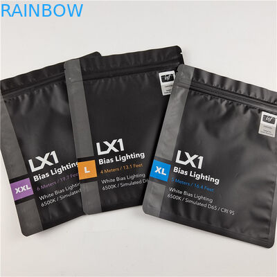 最高品質のカスタムロゴ プリント 歯のケア用の三面シール袋 環境に優しい安全素材のパッケージング