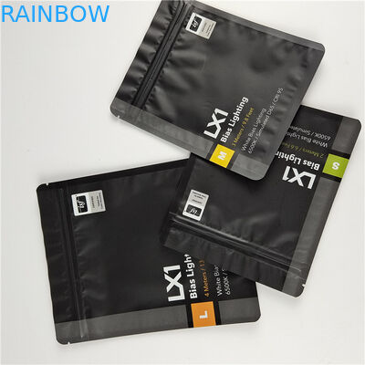 最高品質のカスタムロゴ プリント 歯のケア用の三面シール袋 環境に優しい安全素材のパッケージング