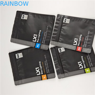 最高品質のカスタムロゴ プリント 歯のケア用の三面シール袋 環境に優しい安全素材のパッケージング