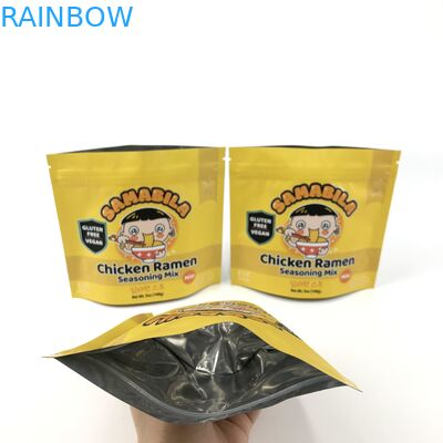 スタンドアップバッグのための草の香りの包装を鋳造する Zipper 閉鎖システム