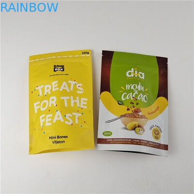 高品質 カスタム デジタル プリント PE 再利用 ザイパー ポッチ プラスチック スタンドアップ マイラー バッグ