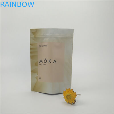 プロモーション 高品質 再開可能 防湿 面付 アルミニウム 薄膜 マイラー サケット 浴場 塩 梱包 袋