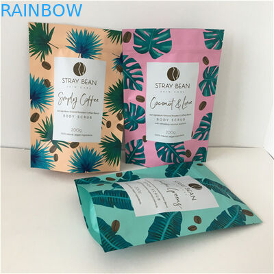 最新の再閉可能 防水型 面付アルミ製紙 マイラー袋 浴塩の包装