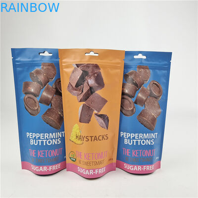 最高品質のカスタムロゴ プリント アドバンストラミネート スタンドアップジッパーバッグ スナックバッグのパッケージング