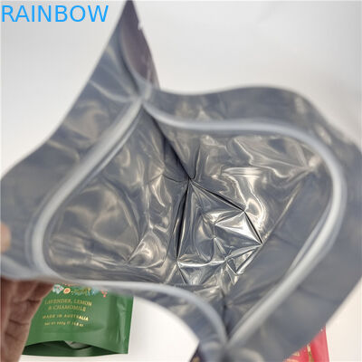 10色まで受容 デジタル印刷袋用の食品包装材料 ザッパー包装袋付きカスタム