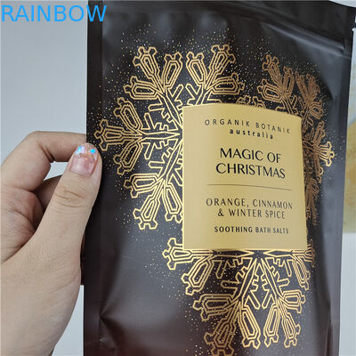 ファッションパック 高品質 再開可能 容易 涙ライン マイラー 袋 浴塩 梱包袋