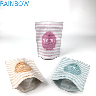 化粧品 梱包袋 スタンドアップ ボディスクルーブ バッグ 浴場用 塩とボディスクルーブ マイラーバッグ