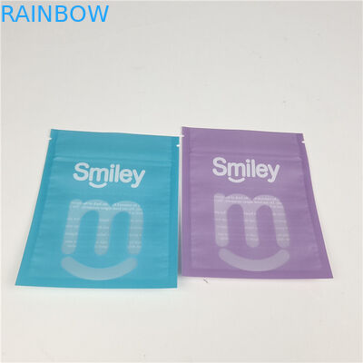 クリア歯アライナー マイラー 3 面密閉 プラスチック袋 パッケージ 漏れ防止 湿度防止