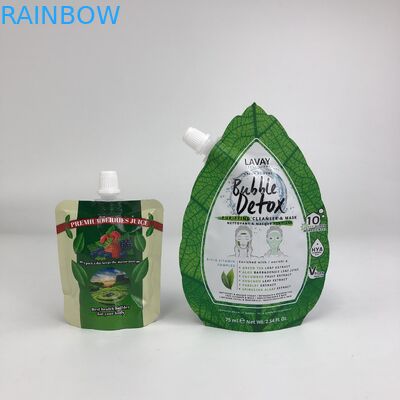 最高品質 カスタムロゴ 新デザイン プリント 再利用可能なスプートバッグ 食品 飲み物 汁 牛乳 容器 密封可能な袋