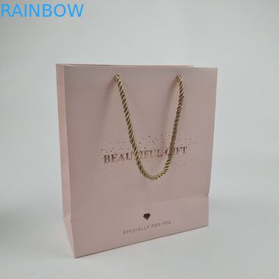 品質保証 ロゴプリント付きの買い物用のカスタマイズされた紙袋 生分解性紙袋