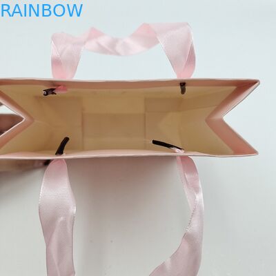 品質保証 ロゴプリント付きの買い物用のカスタマイズされた紙袋 生分解性紙袋