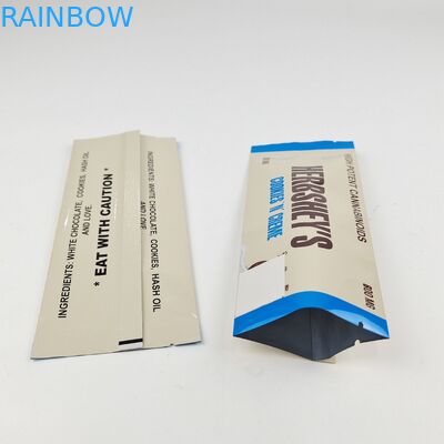 オーダーメイド印刷 裏封印袋 チョコレート エネルギーバー クッキー スナックパッケージ