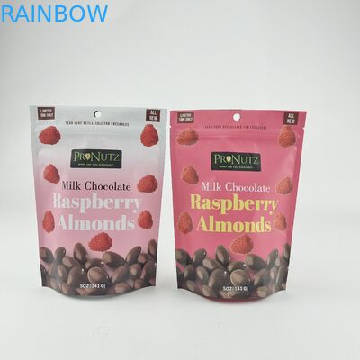 パーソナライズド プライベート ロゴ ザイパー プラスチック スタンドアップ ザイプ ロック パッケージ バッグ パック 食用品 クッキー