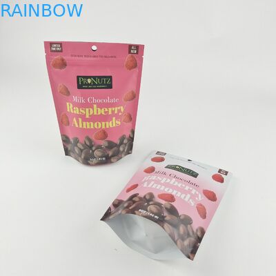 パーソナライズド プライベート ロゴ ザイパー プラスチック スタンドアップ ザイプ ロック パッケージ バッグ パック 食用品 クッキー