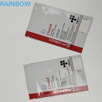 保存 宣伝 食品 包装 歯のケア用の三面シール袋 熱シール付き包装